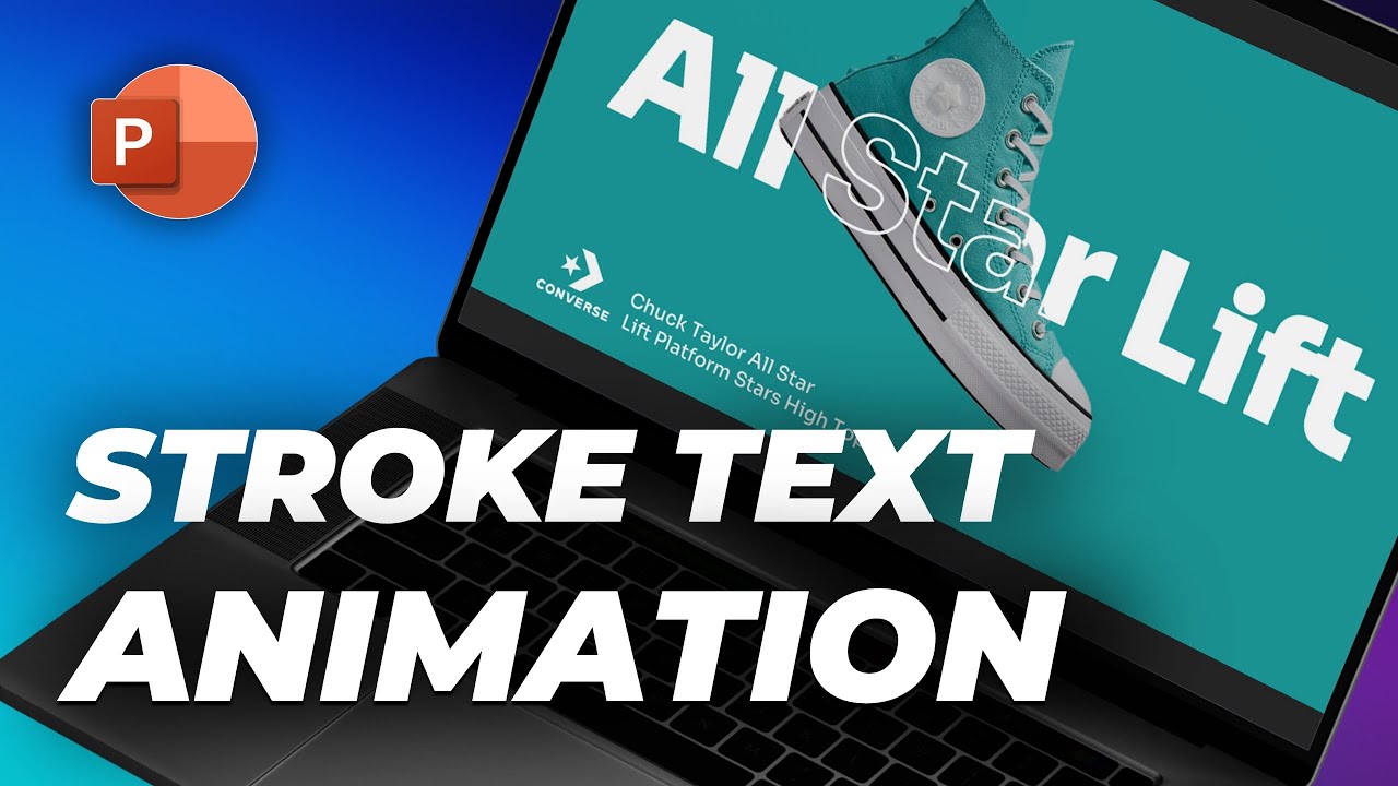 Stroke Text Animation in PowerPoint