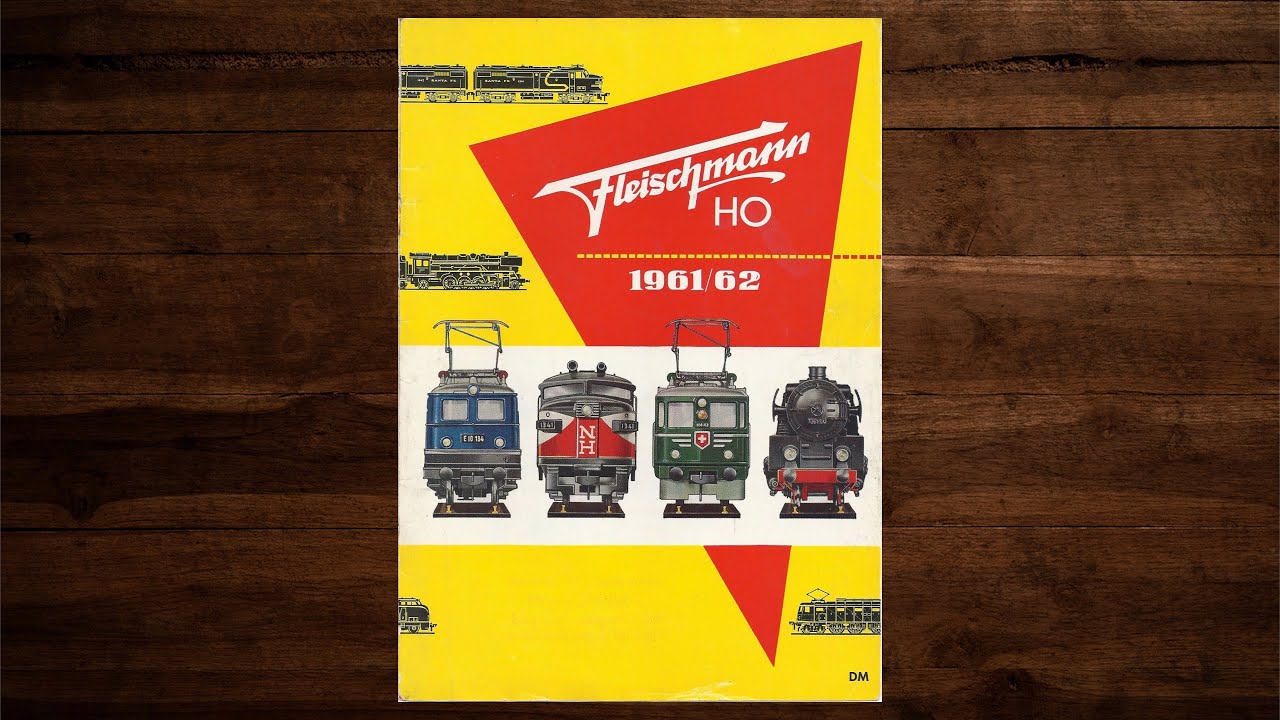 Fleischmann Katalog 1961 – Modellbahn, Modelleisenbahn, H0