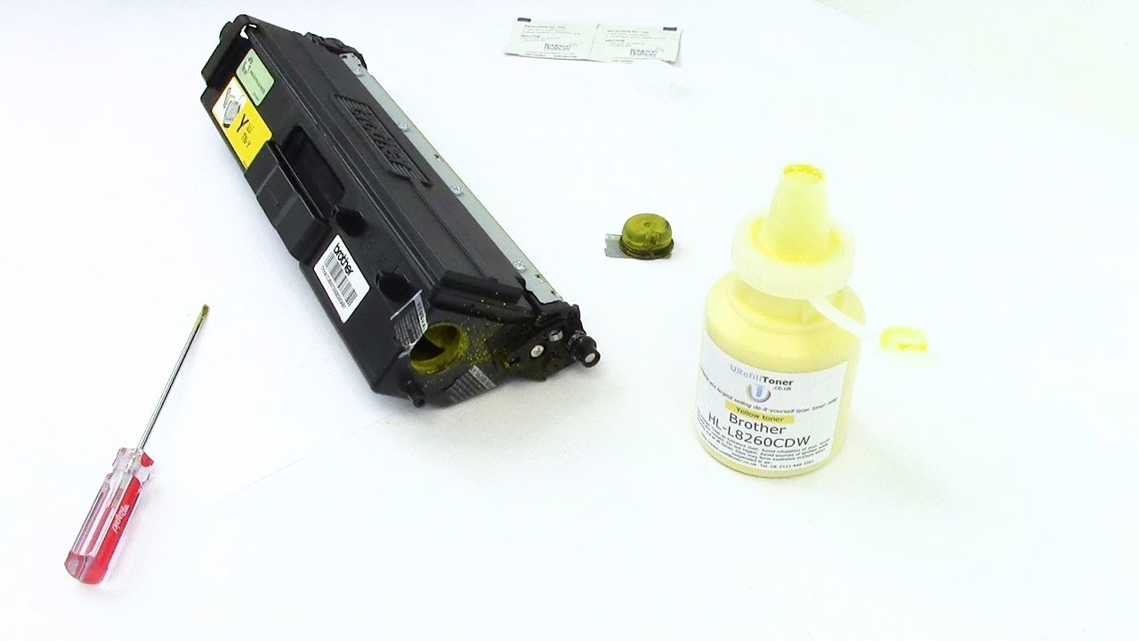 How to refill your HL-L8260cdw toner cartridge