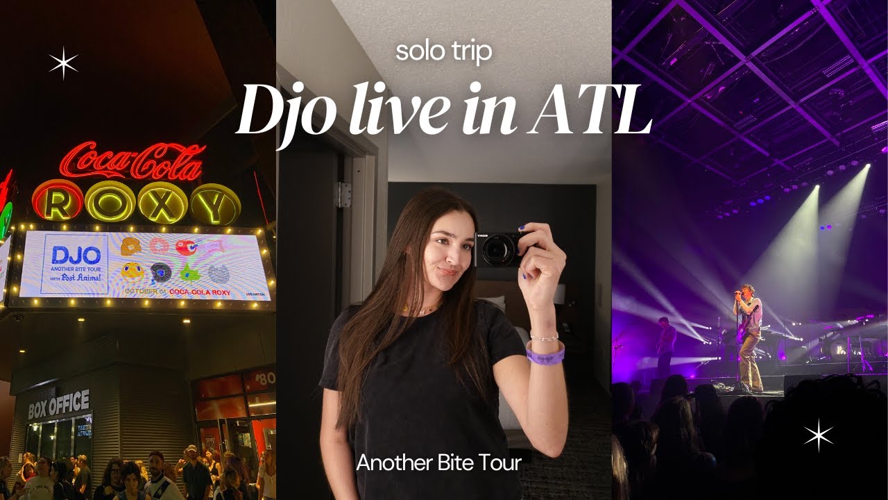 ⋆˙⟡♡ solo trip: djo concert ✮⋆˙