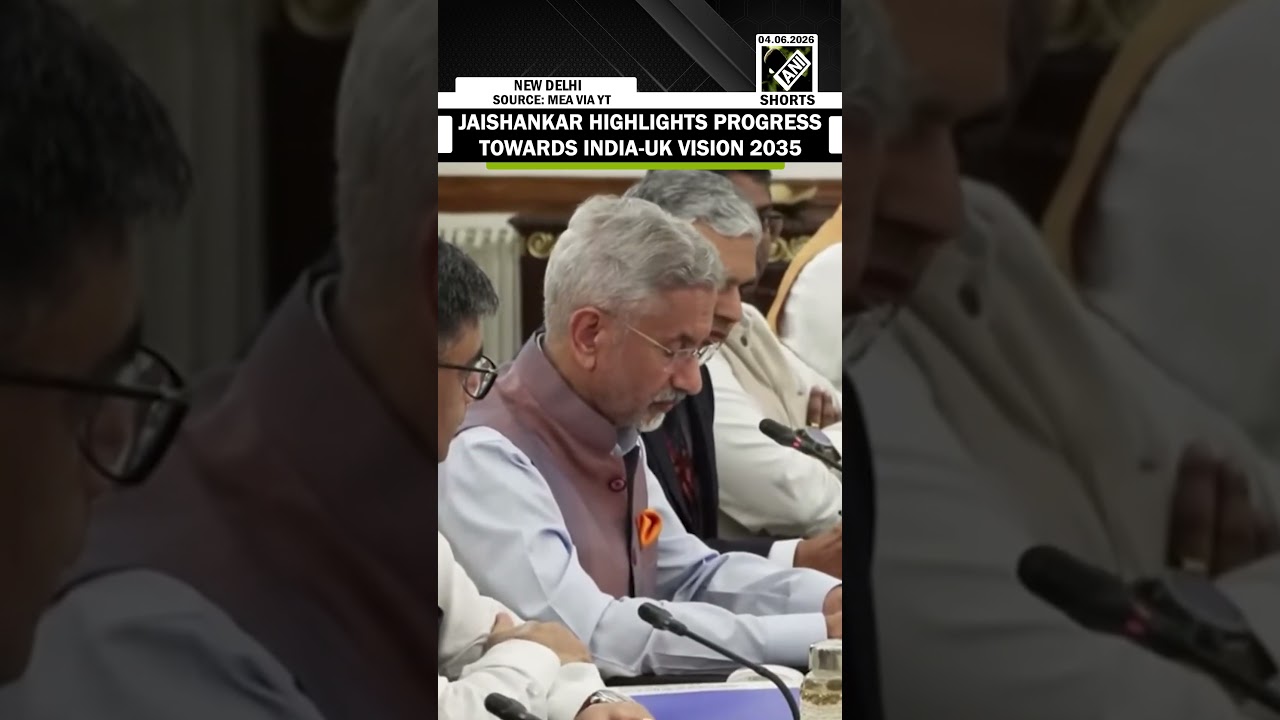 Jaishankar highlights progress made towards India-UK vision 2035