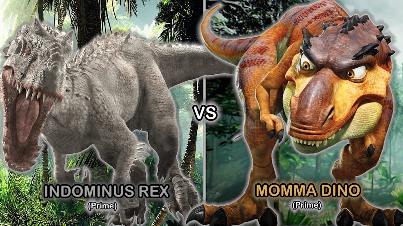 Indominus rex VS Momma dino (Remake)