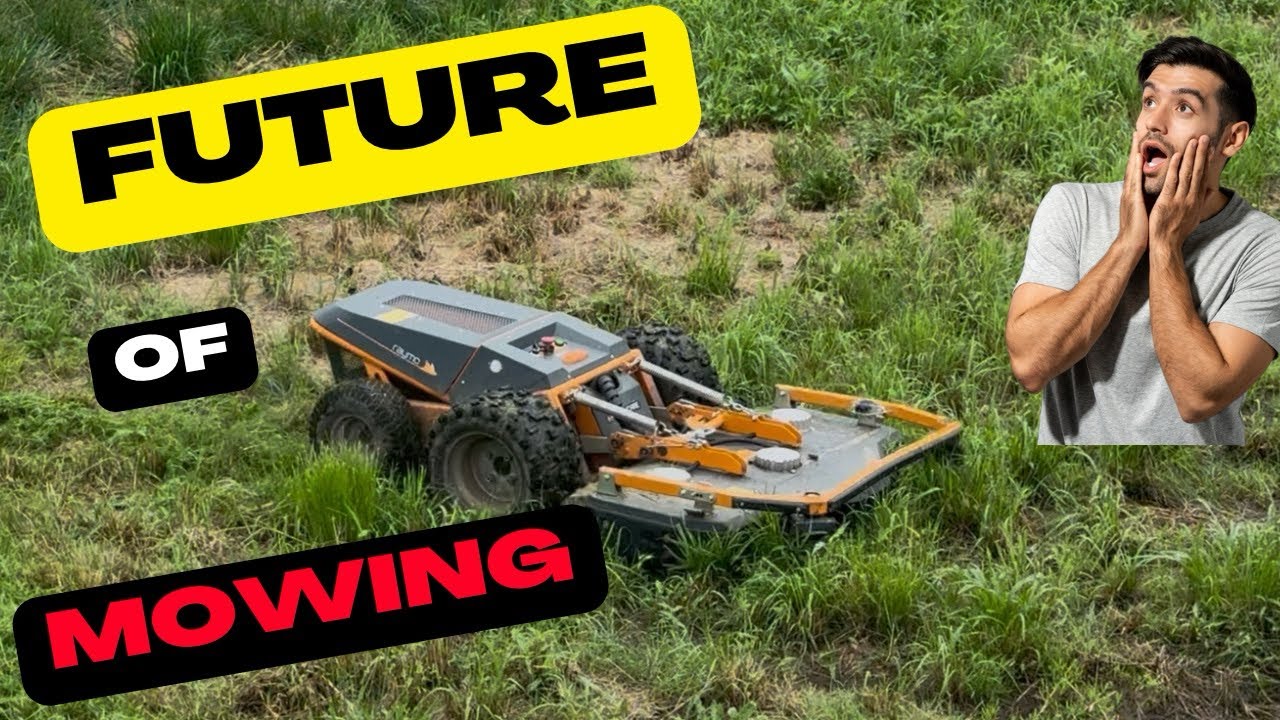 WIRELESS MOWERS TAKING JOBS ? #job #mower #landclearing 