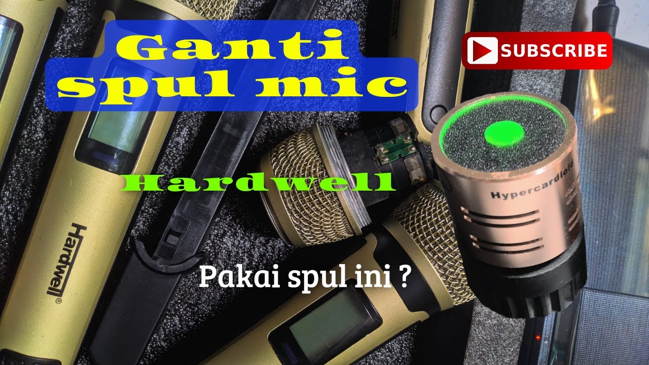 Cara ganti spul mic wireless hardwell
