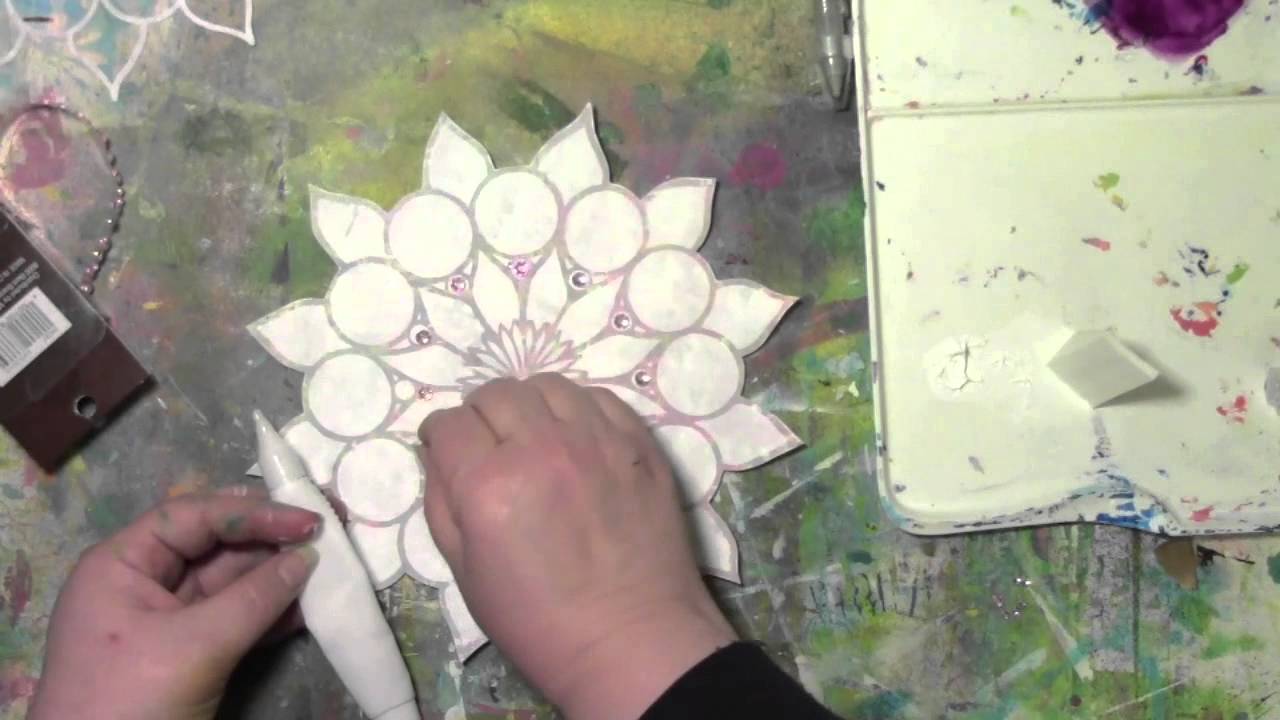 Using Up Some of My Hoarded Stash to Make an Art Journal Page