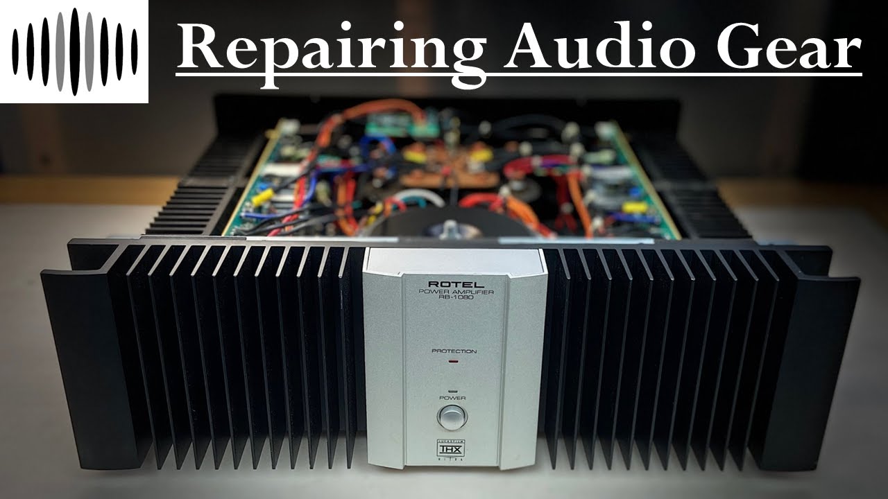 DR #38 - Repairing Audio Gear - Rotel RB-1080 Blowing Fuses