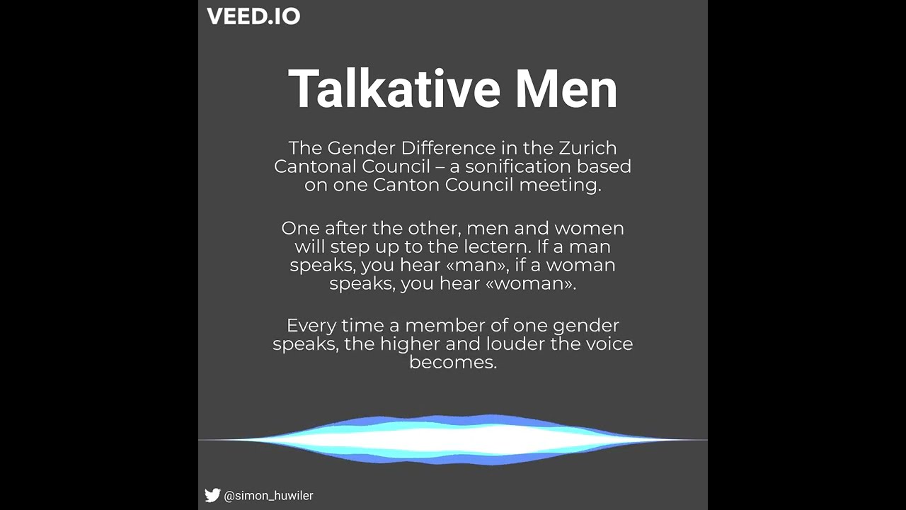 Talkative Men &ndash; The Gender Difference in the Zurich Cantonal Council