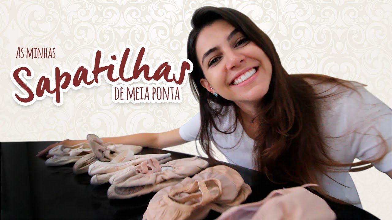 Sapatilhas Meia Ponta - Minhas sapatilhas de lona, stretch, couro, etc.