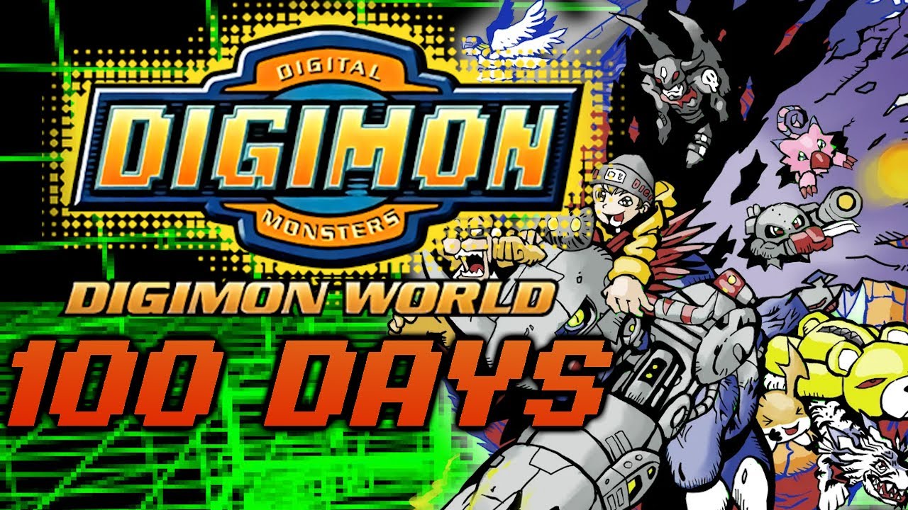 I Spent 100 Days In Digimon World For My Childhood