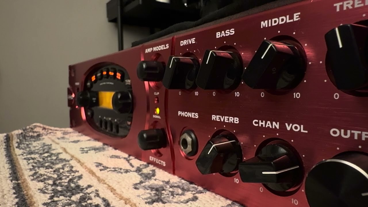 LINE6 POD XT PRO RACK SOUND TEST