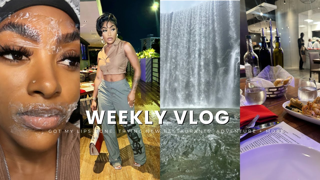 REGGAE FALLS JAMAICA| GOT MY LIPS DONE | NEW RESTAURANTS + ROSES ft. Rose Forever NY| VLOG #17
