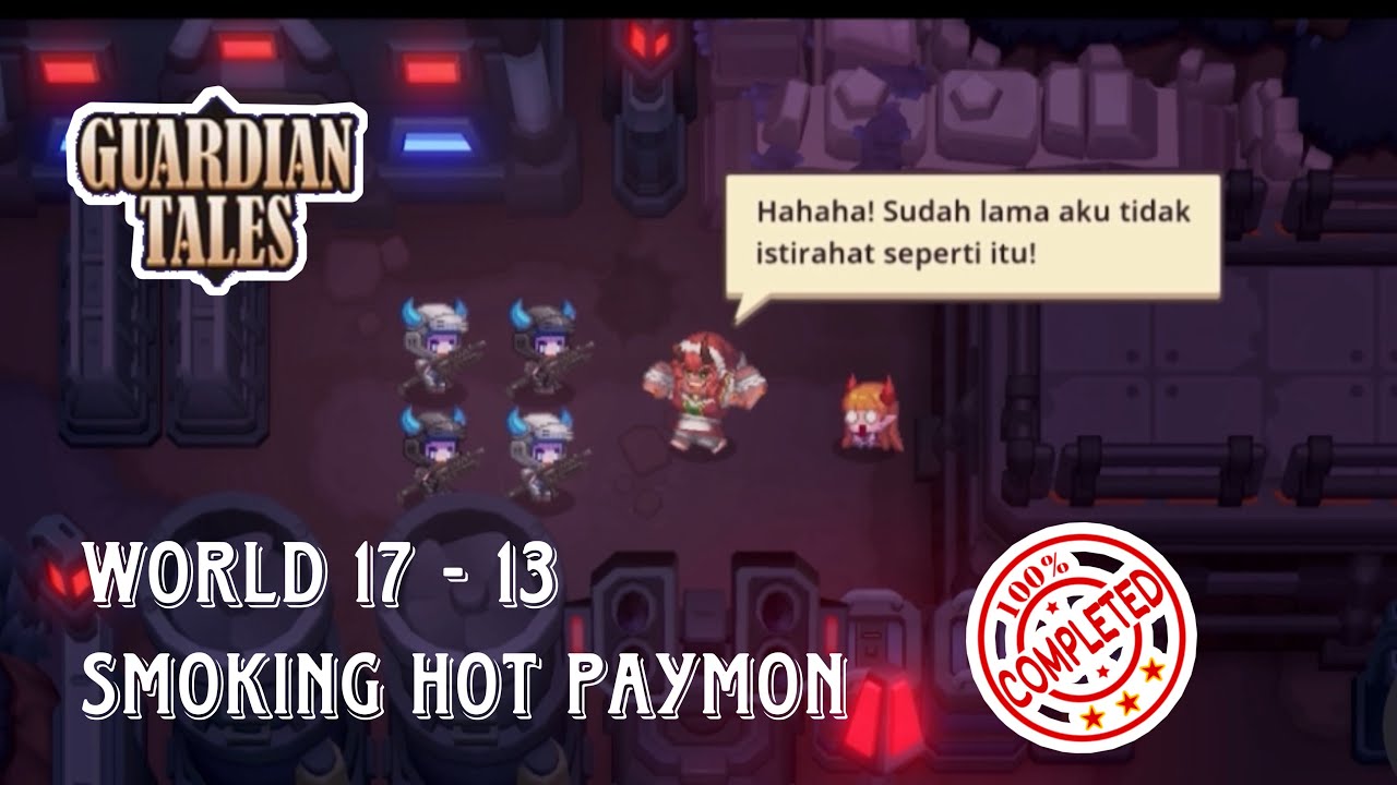 SMOKING HOT PYMON| Guardian tales world (17-13)