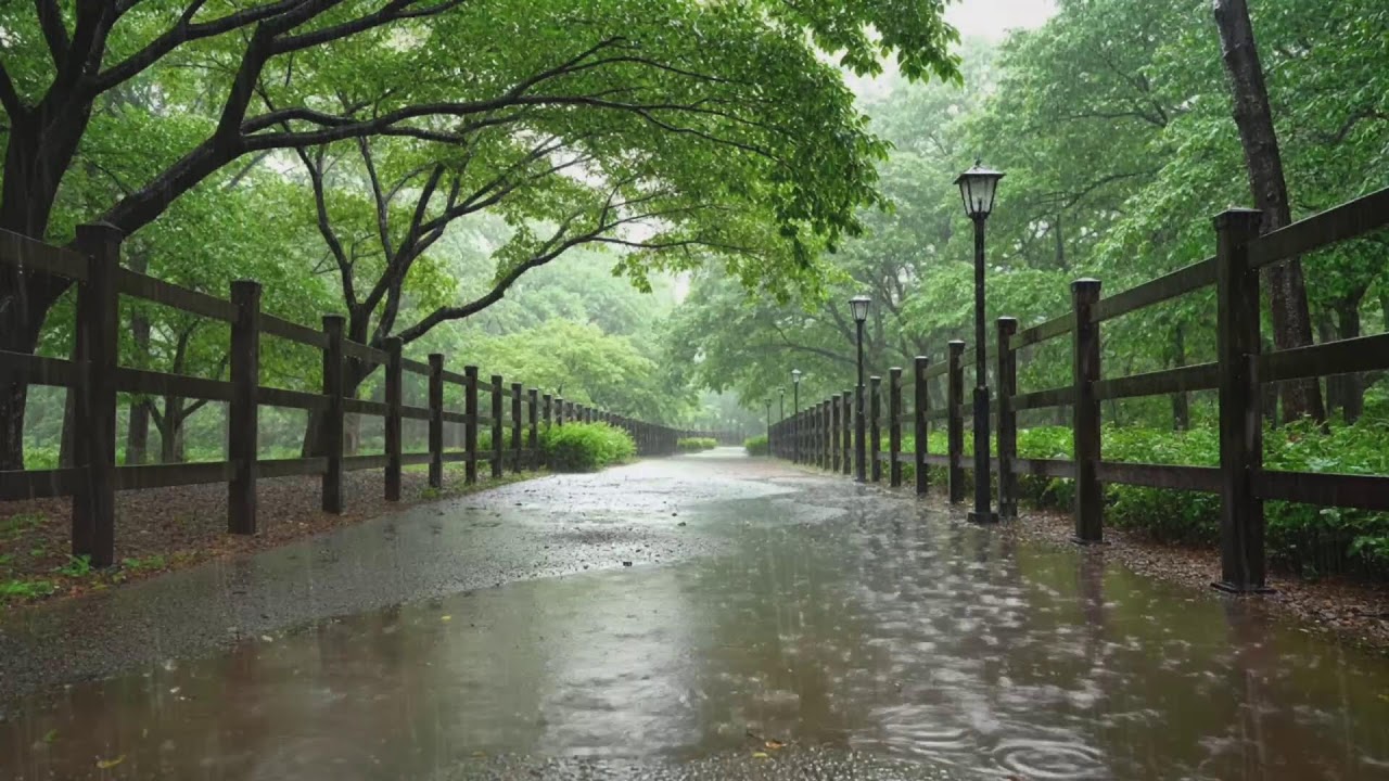 Gentle Woodland Rain Sounds | Relaxing Nature Ambience for Better Rest
