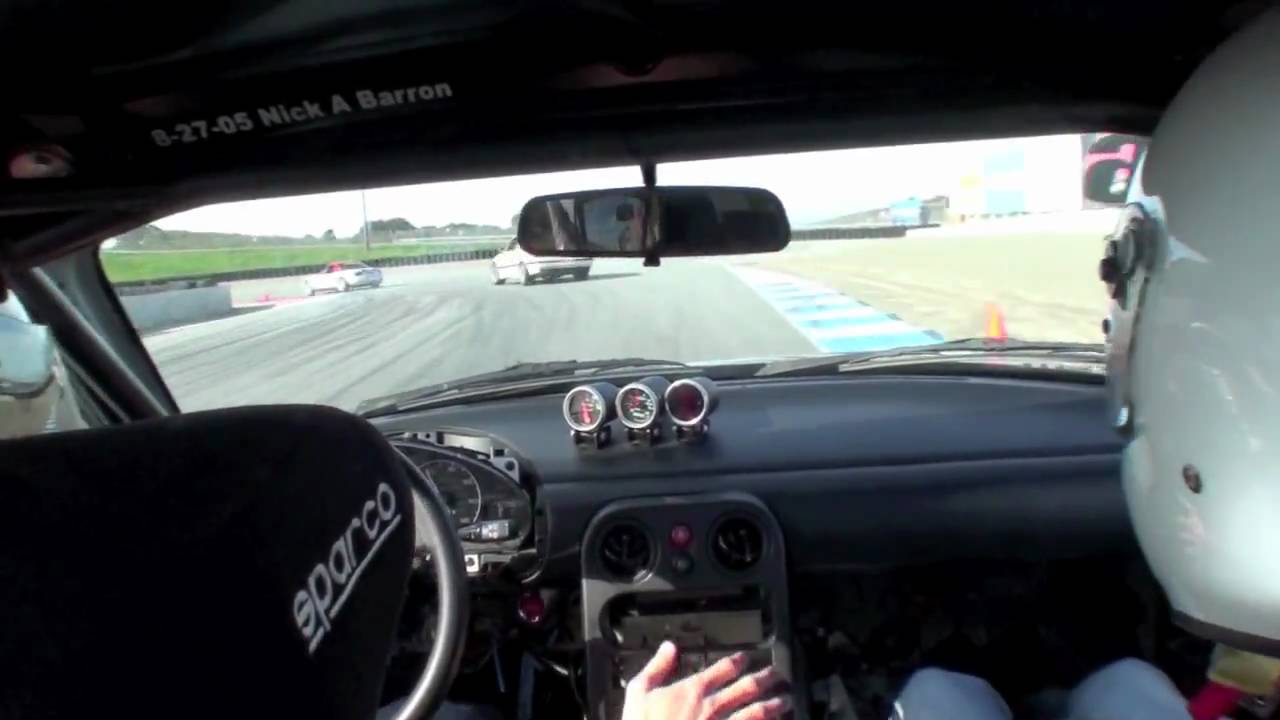 Absurd Flow turbo miata at Laguna Seca