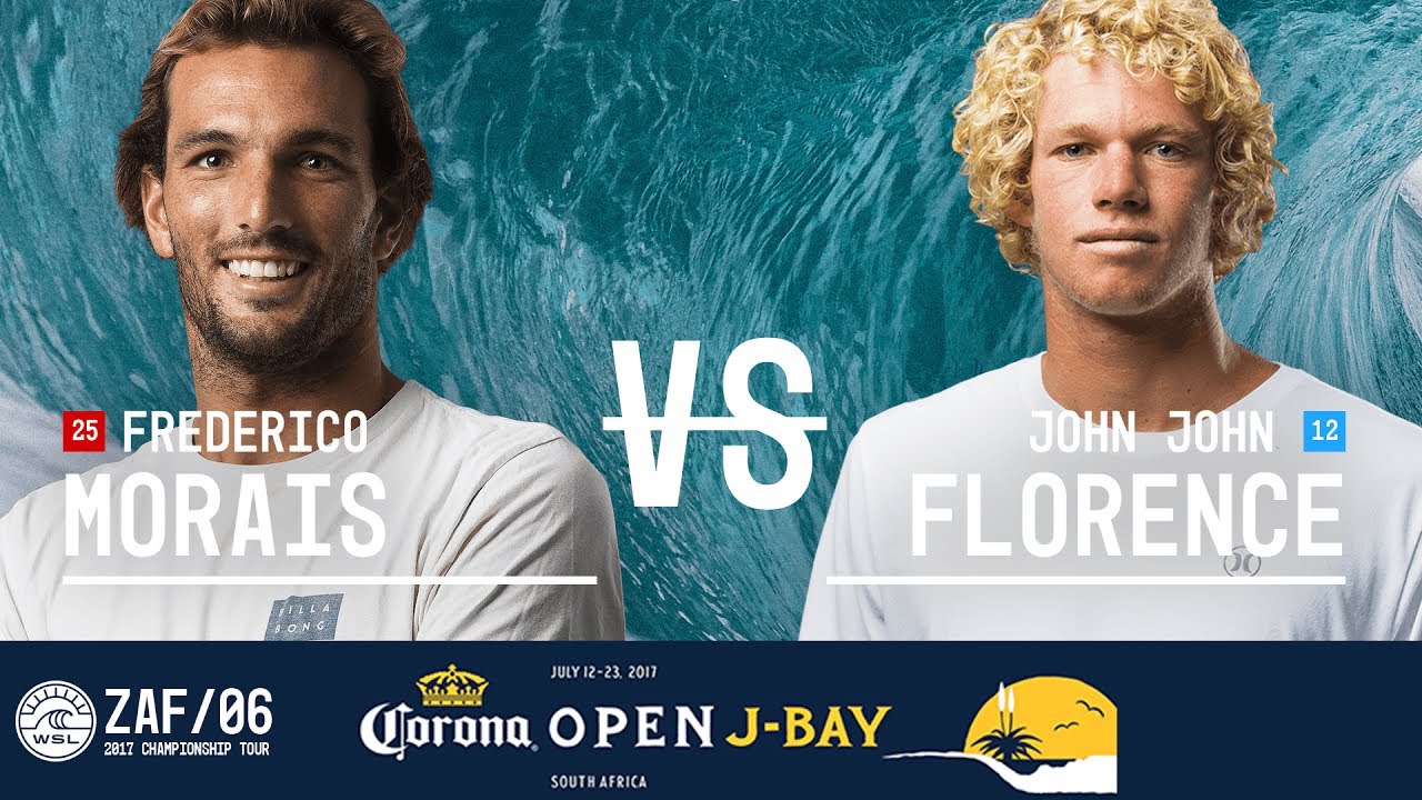 Frederico Morais vs. John John Florence - Quarterfinals, Heat 2 - Corona Open J-Bay 2017