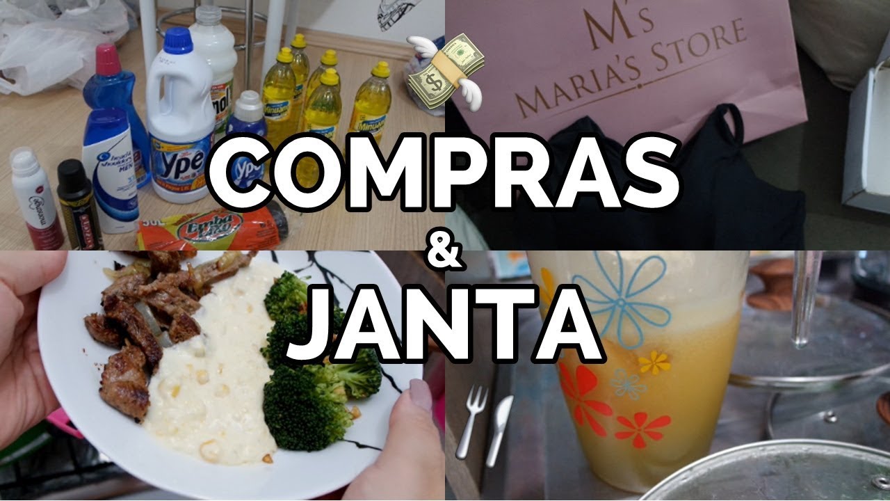 ORGANIZANDO AS COMPRAS DO MERCADO, COMPRINHAS E FIZ UMA JANTA DELÍCIA