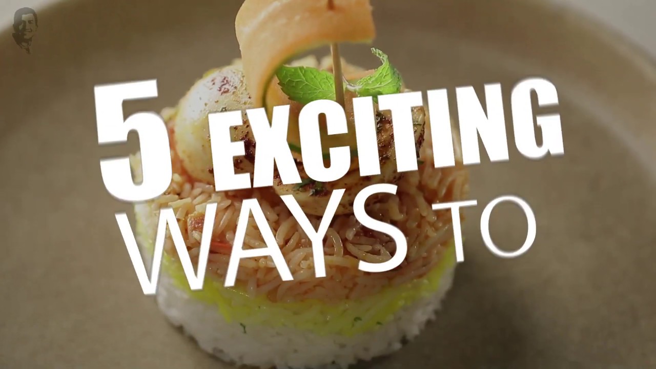 5 Exciting ways To Plate Rice | Plate It Fancy | Sanjeev Kapoor Khazana