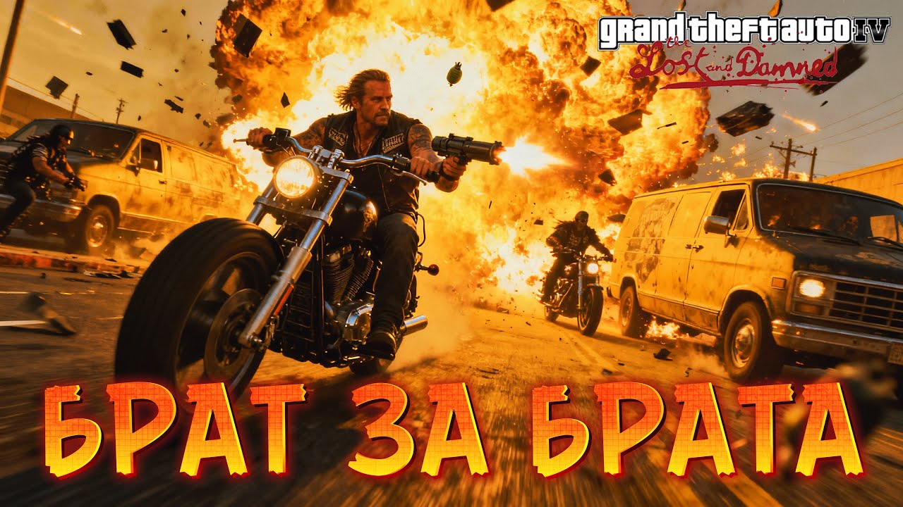 [VERTICAL] GTA IV: The Lost and Damned 🔥 Прохождение #2