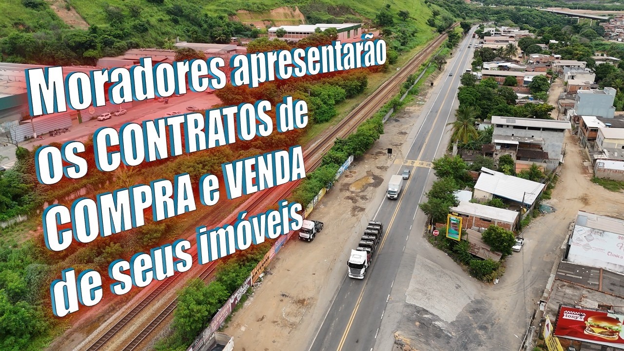 DÚVIDAS sobre DESOCUPAÇAO de imóveis às margens da BR-381