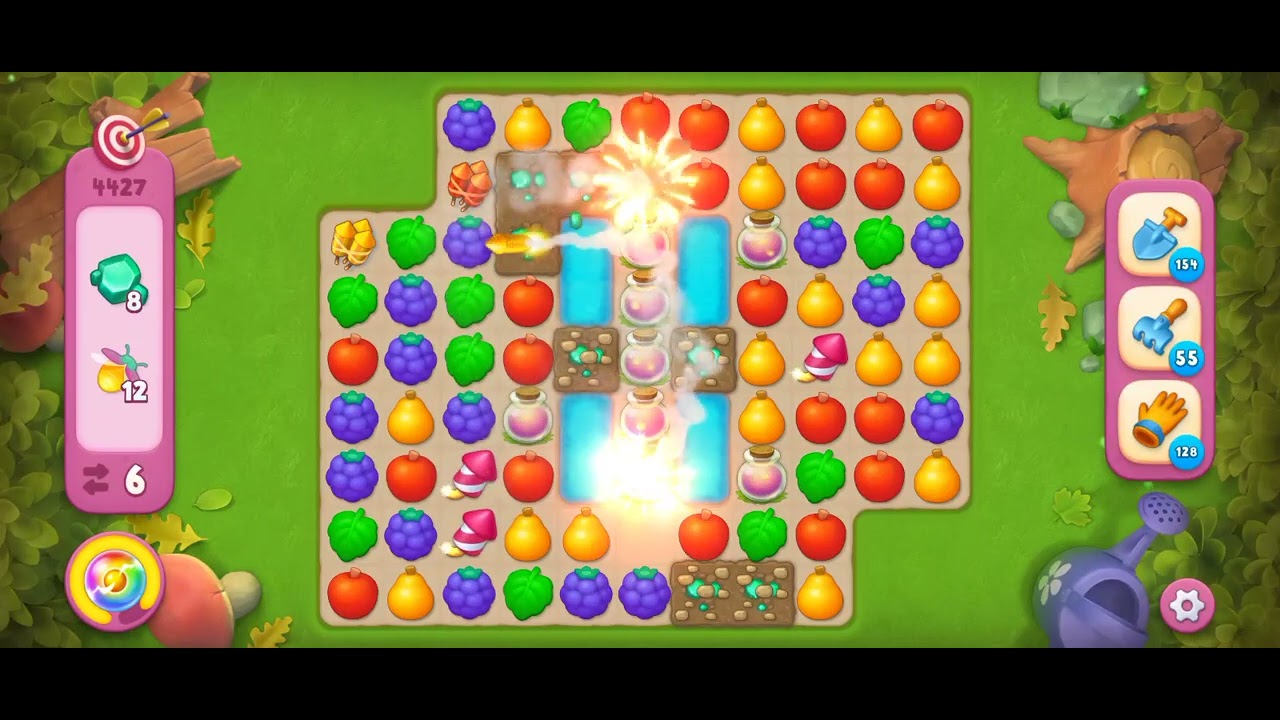 Gardenscapes Level 4427 [Challenge Level] #androidgameplay #gardenscapesgameplay #viralvideo #trandi
