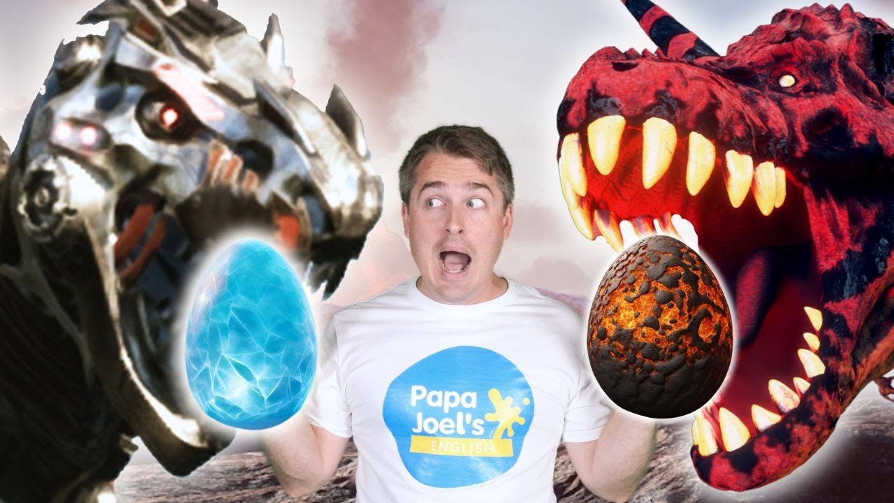 Baby Lava and Robot T rex Egg Hunts | Dinosaurs Mega Compilation by Papa Joel's English