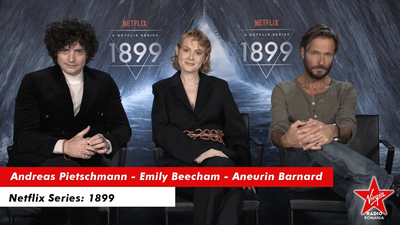 Interviu cu Actorii din Serialul Netflix 1899 | Andreas Pietschmann, Emily Beecham, Aneurin Barnard