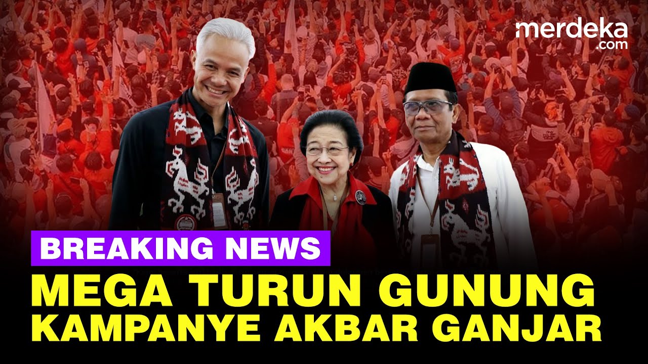 🔴 LIVE - Mega Turun Gunung Kampanye Akbar Ganjar di Banyuwangi