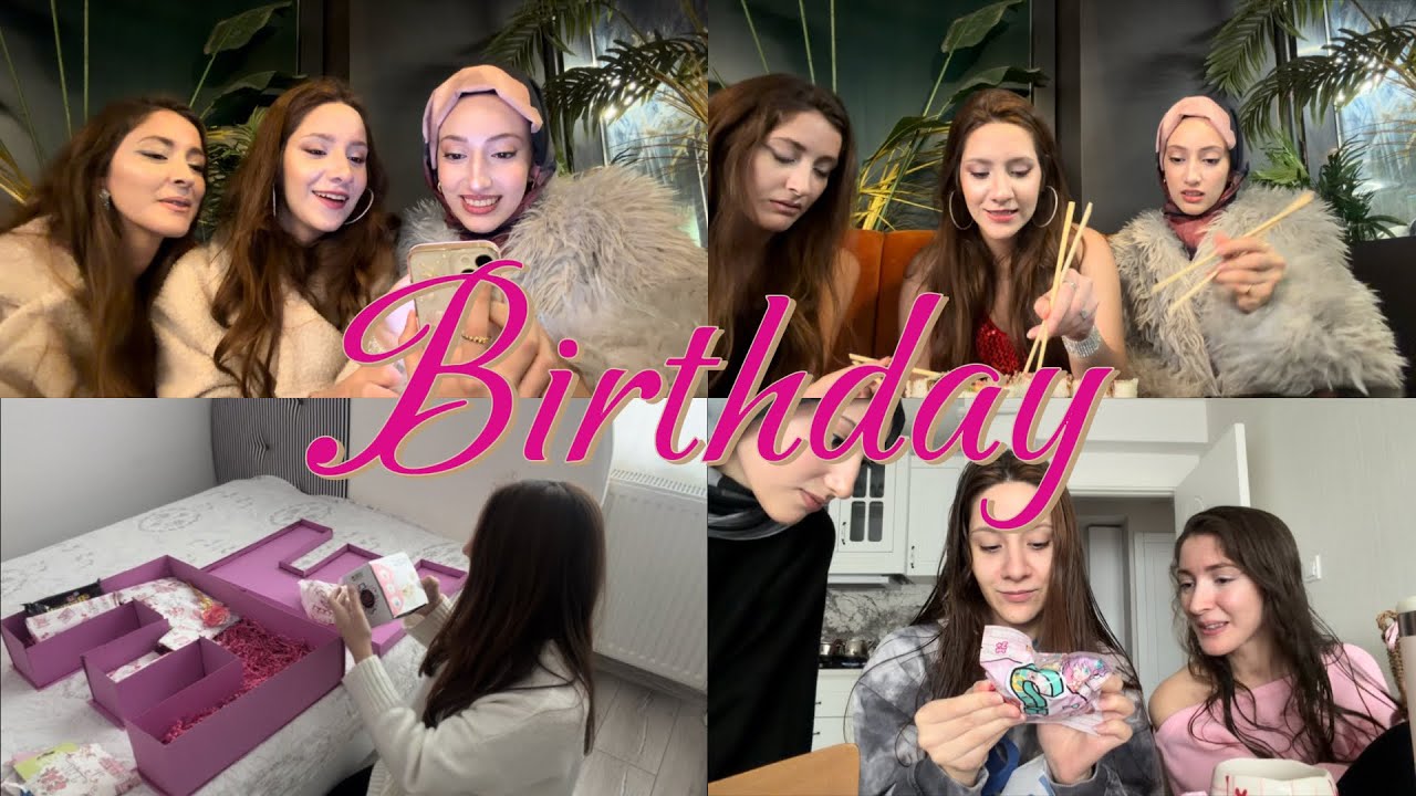 Birthday vlog | advent calendarlar 