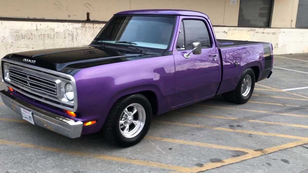 1972 Dodge D100 Completely Restored