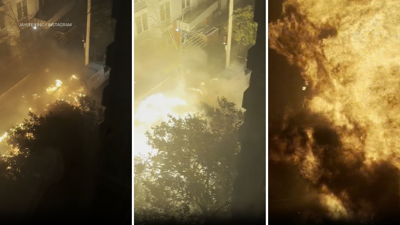 7 firefighters hurt after fire spreads to parked cars, leads to massive explosion in the Bronx