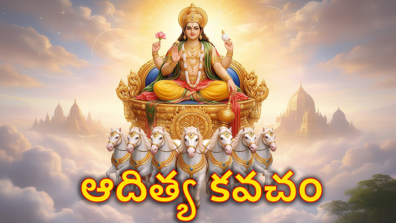 ఆదిత్య కవచం | Powerful Aditya Kavacham Stotram Telugu | Surya Dev Protection Mantra