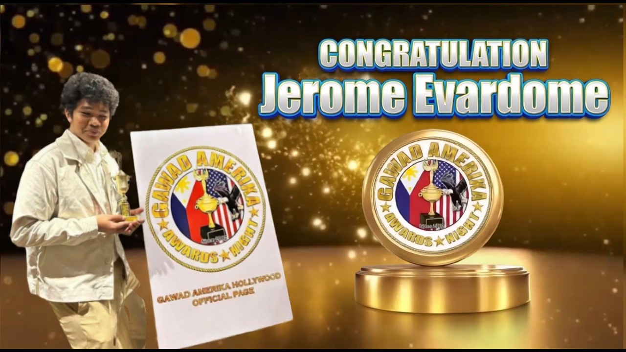 Jerome's GAWAD AMERIKA AWARD