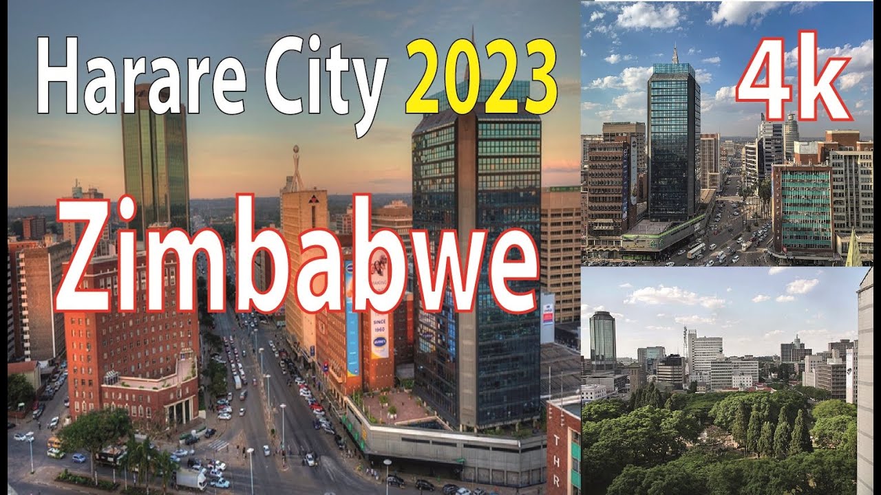 Harare City , Zimbabwe 4K By Drone 2023