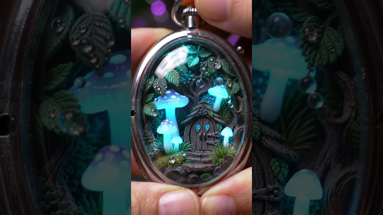 Tiny Enchanted Locket Forest DIY!