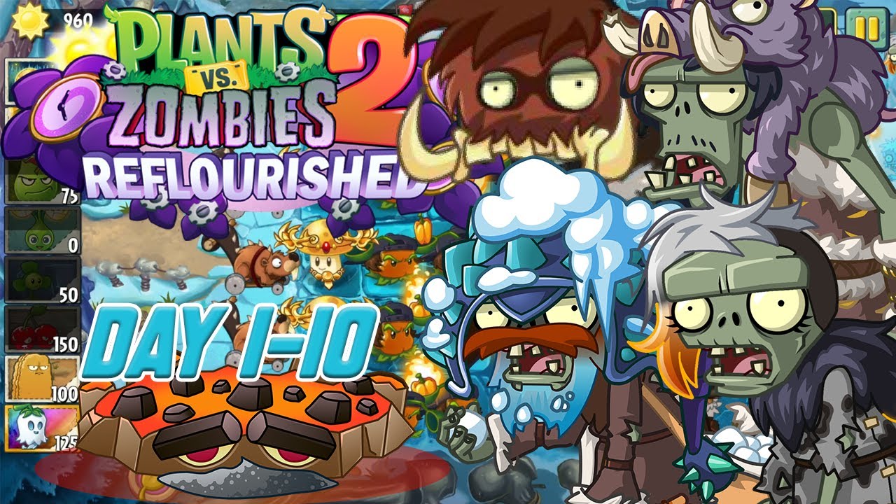 PvZ2 Reflourished 1.2.2: Hypothermic Hollows Day 1-10