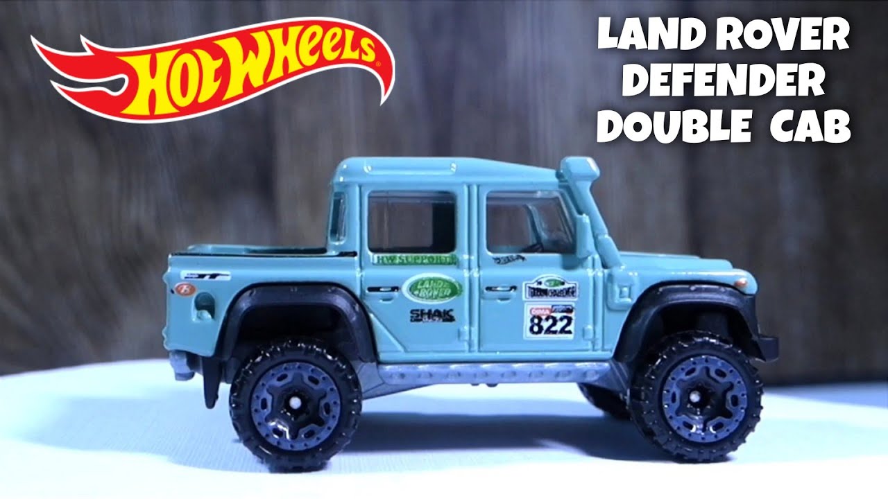 HOT WHEELS LAND ROVER DEFENDER DOUBLE CAB