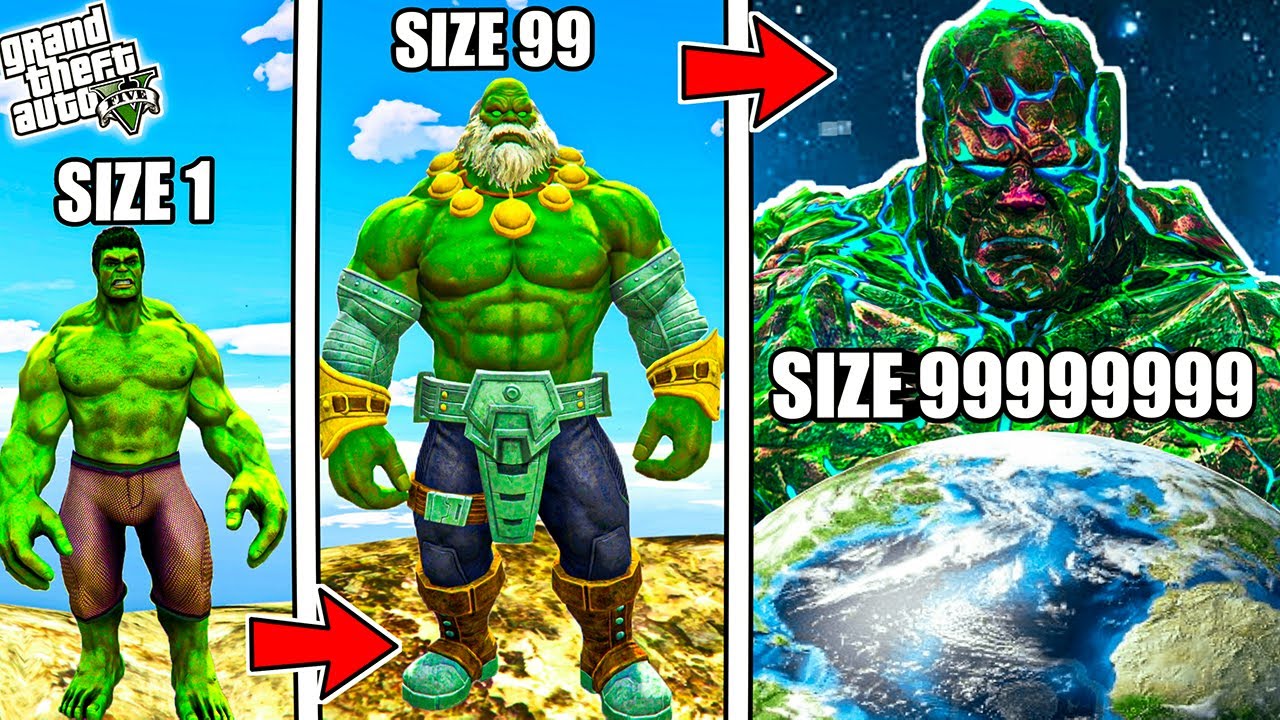 GTA 5 : SHINCHAN Growing BIGGEST HULK In GTA 5 ! (GTA 5 Mods)