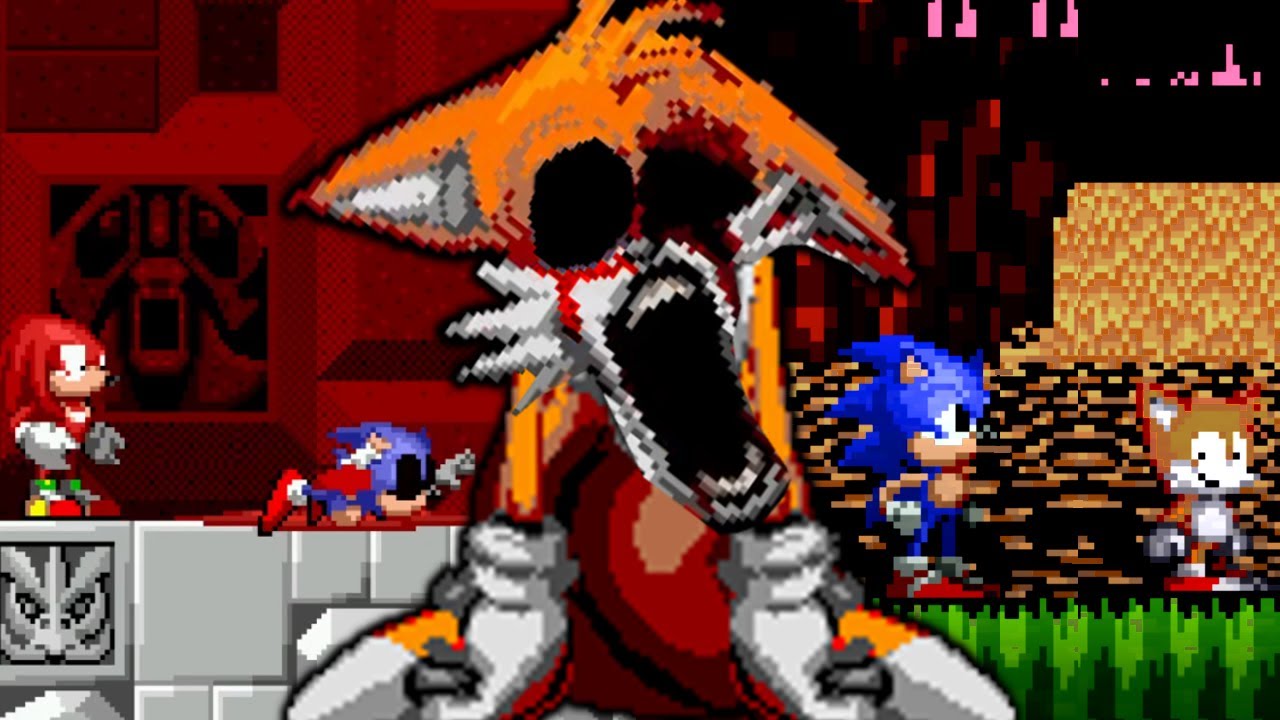 Тейлзу надоело быть убитым SONIC.EXE! Безумие Тейлза
