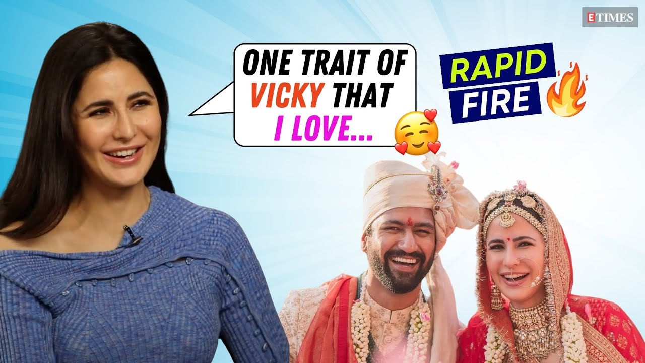 Katrina Kaif's RAPID FIRE: On Vicky Kaushal's LOVEABLE Trait, Tiger VS Pathaan & More