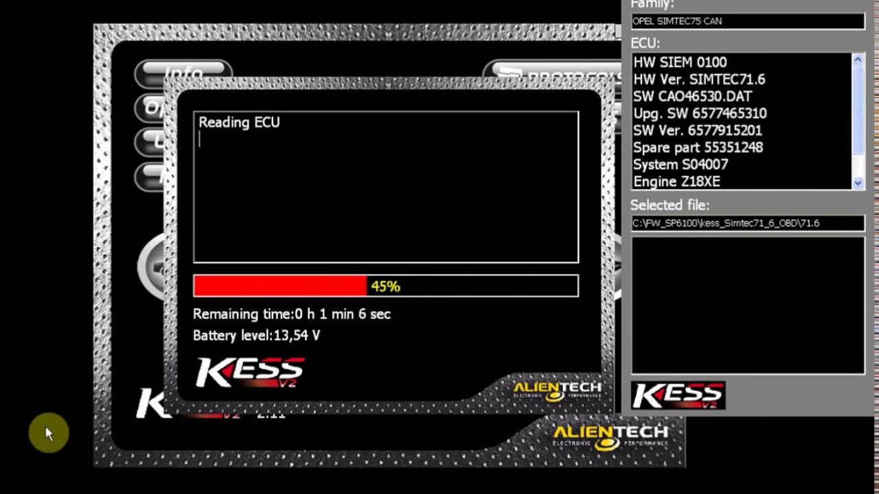 CHIP 10 RECOVERY KESS