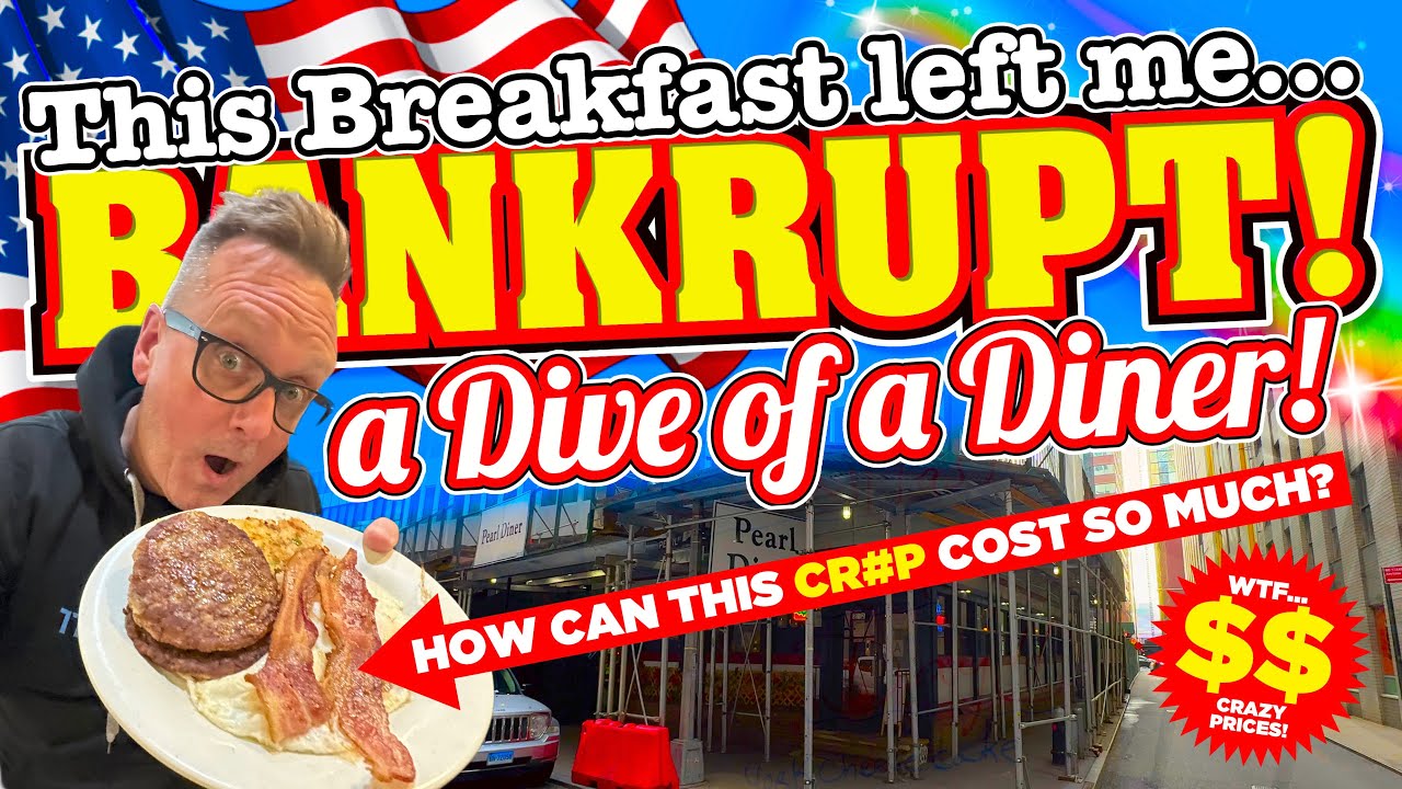 This American DINER was a COMPLETE DIVE and The BREAKFAST almost BANKRUPT ME...