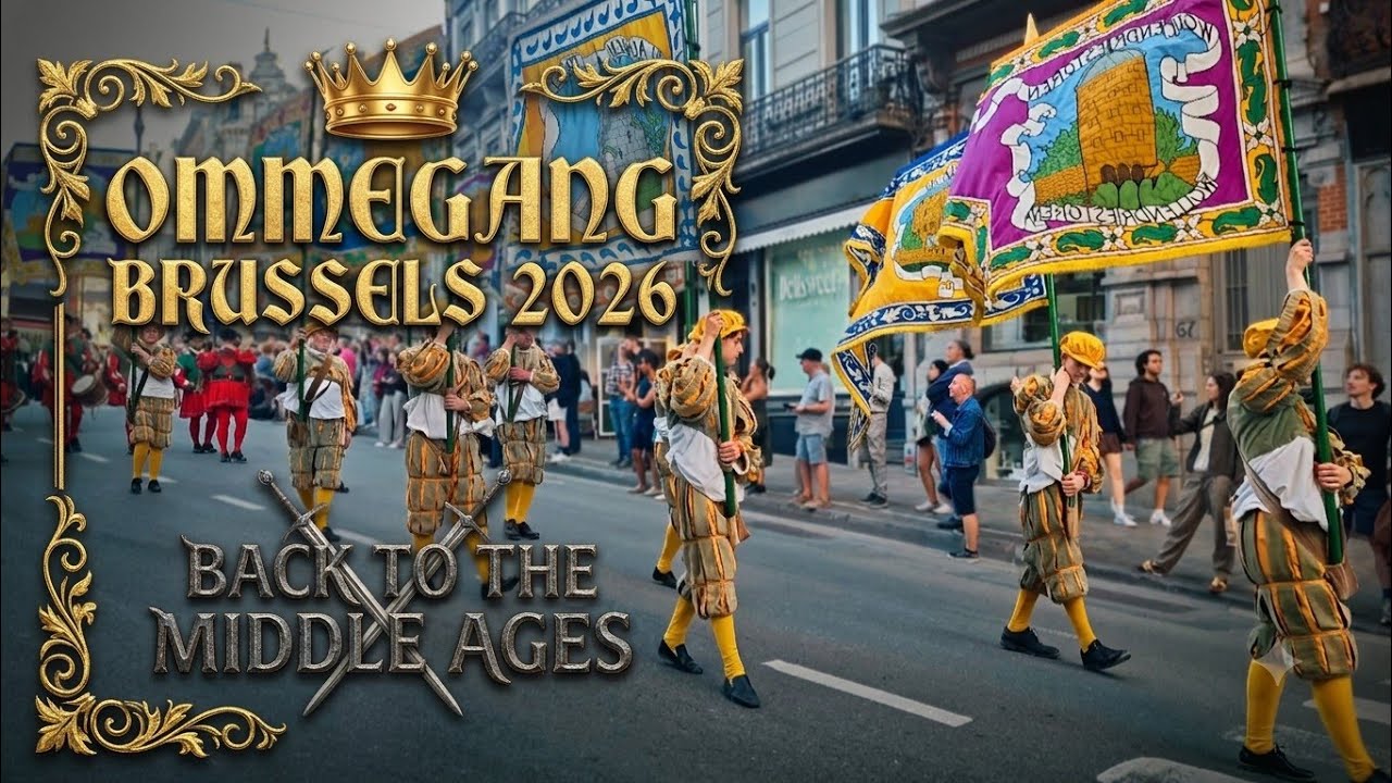 Ommegang Brussels 2026 👑⚔️ | Belgium's Most Spectacular Historical Festival 🇧🇪