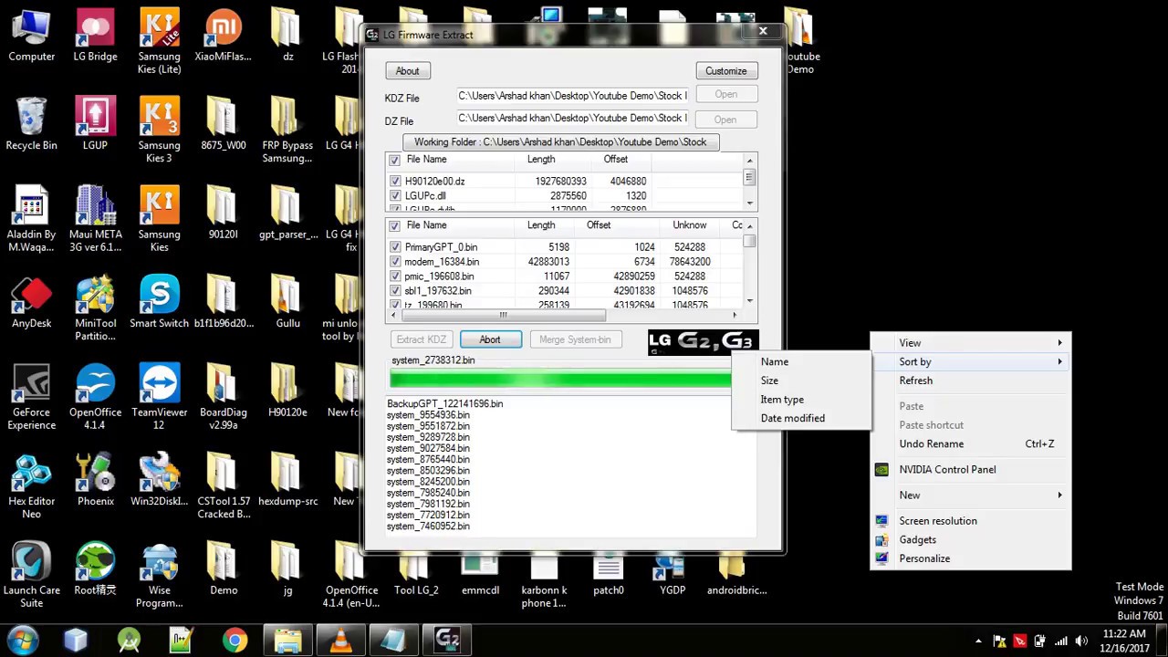 Creating rawprogram.xml and patch0.xml for flashing LG or any Qualacomm mobiles