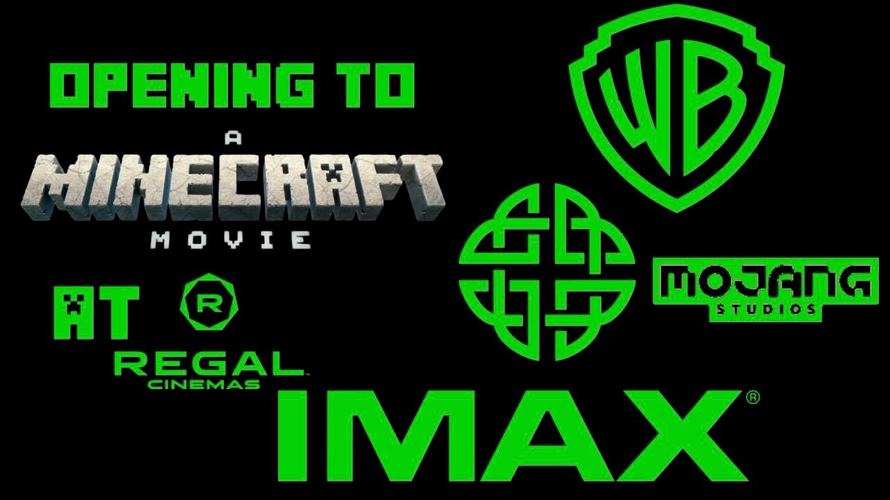 Opening to A Minecraft Movie (2025) At Regal IMAX Cinemas