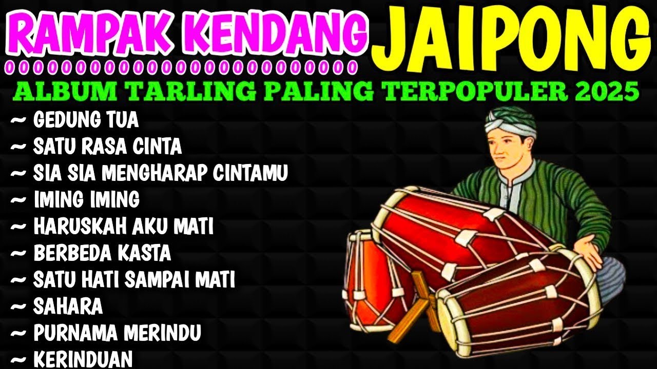 KENDANG RAMPAK JAIPONG VIRAL TERPOPULER 2026 PALING DICARI DAN ENAK BUAT SANTAI