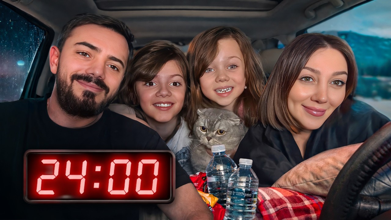 24 SAAT ARABA'DA KALDIK !? 🚗 | SON &Ccedil;IKAN KAZANIR! 😱 | Sara Yılmaz​