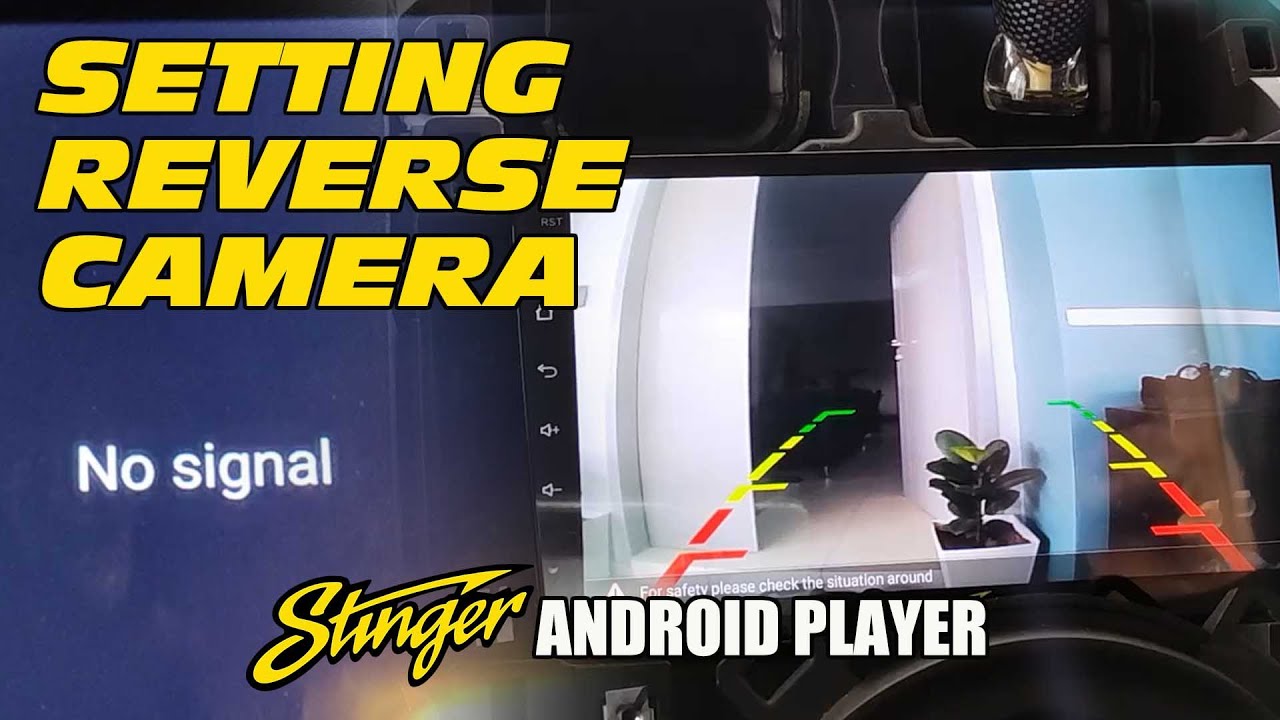 NO SIGNAL ??? CARA SETTING REVERSE CAMERA PADA STINGER ANDROID PLAYER