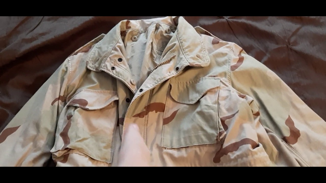 M65 Field Jacket DCU Desert Camo Video Review