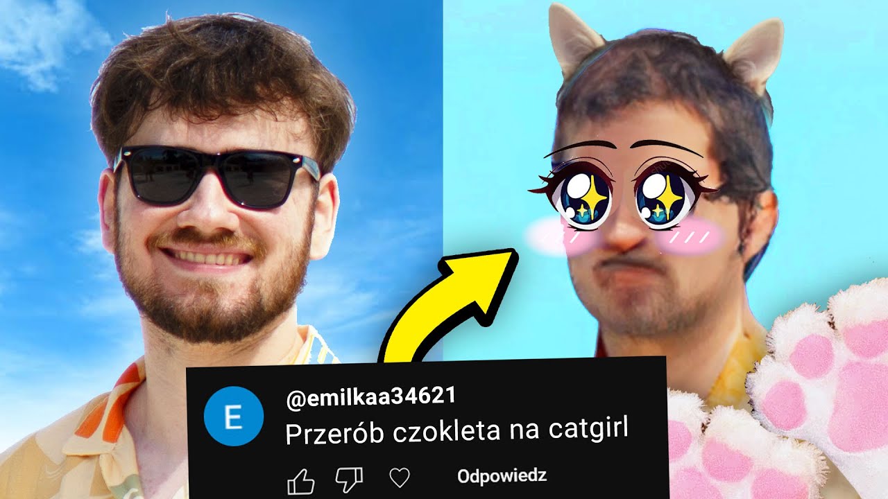 Widzowie decydują JAK PRZEROBIĘ MOJE ZDJĘCIE...