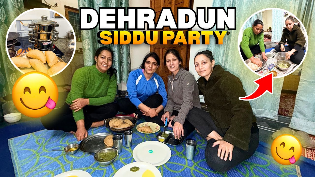 HIMACHALI SIDDU BANAYE FIRST TIME 😍